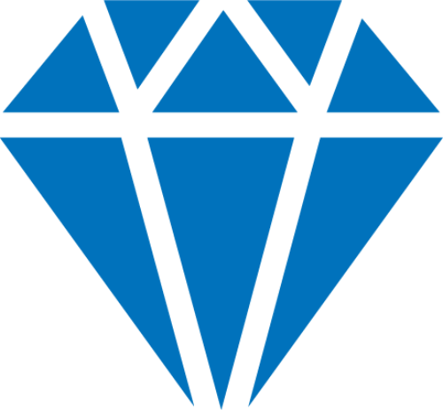 Icon of a cut diamond